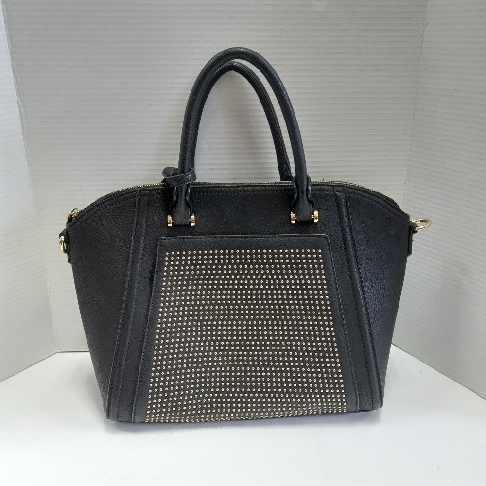 Charming Charlie Black Studded Satchel